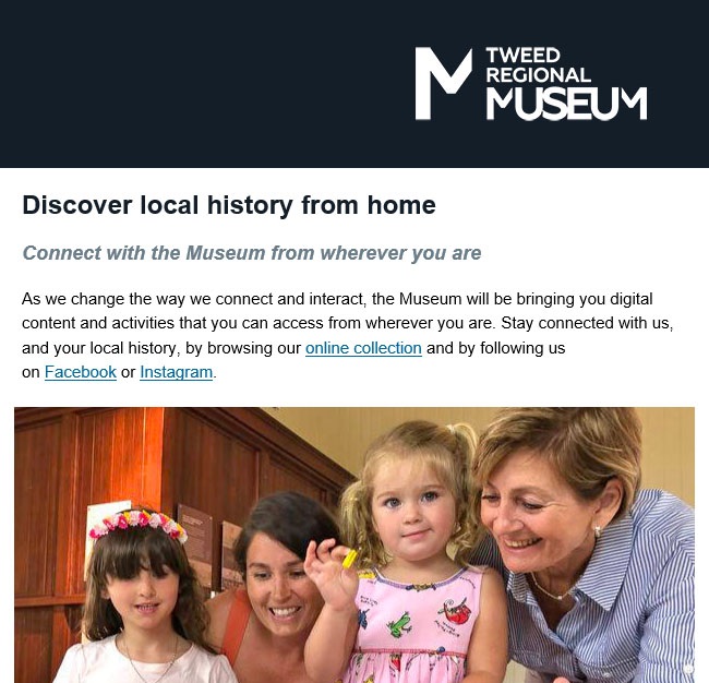 Program news - Tweed Regional Museum