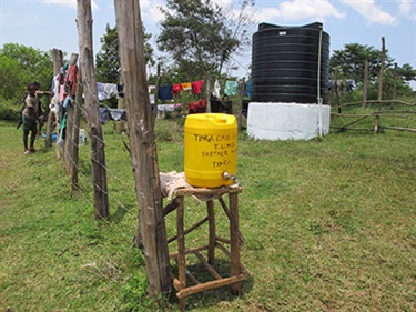 Tinga dam water point