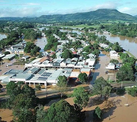 Flooding South Murwillumbah