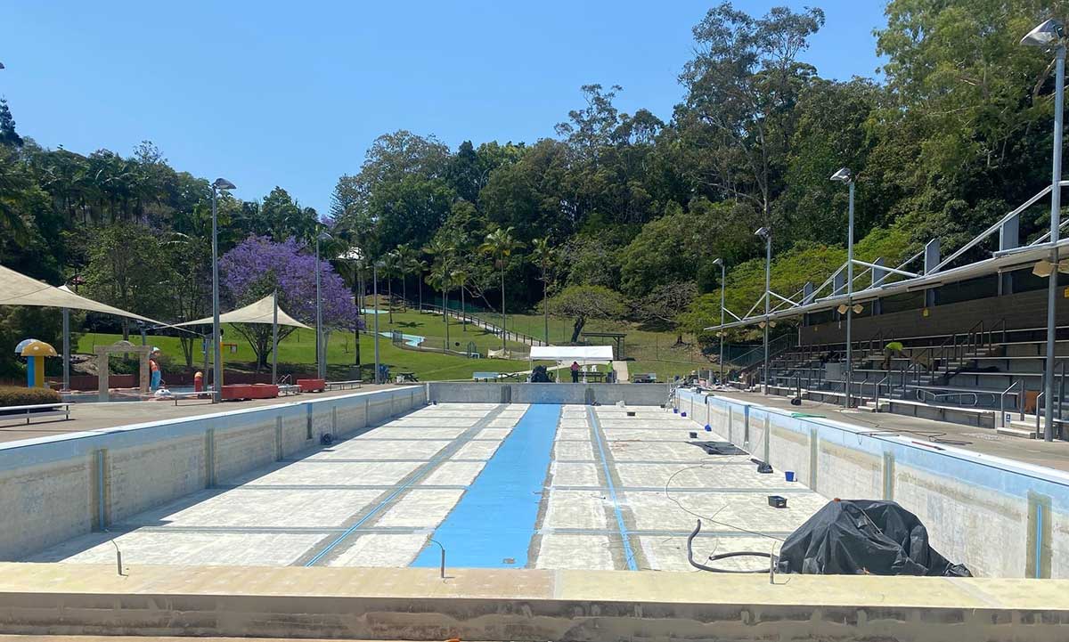 Murwillumbah pool renovations