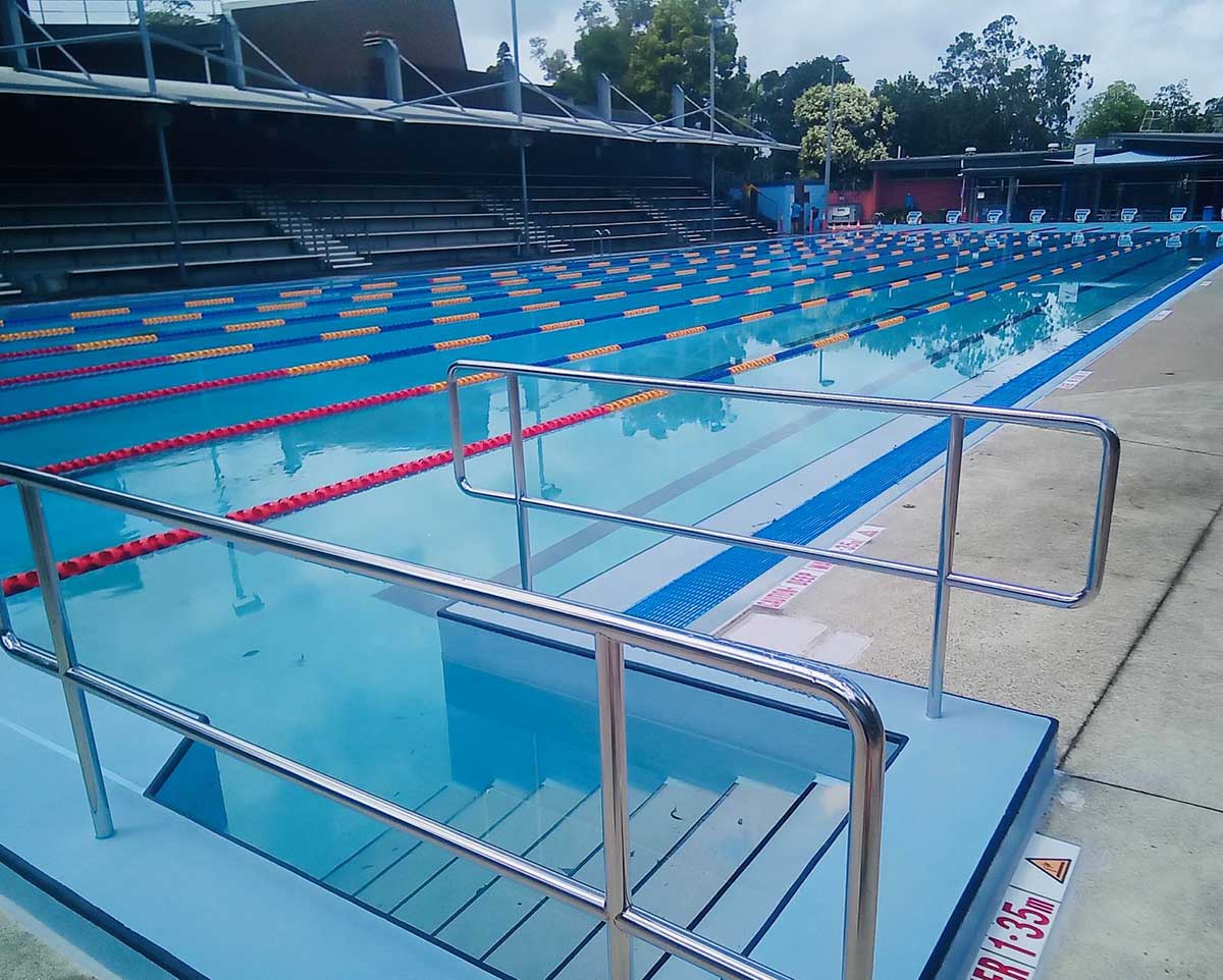 Tweed aquatic centre 50m pool at murwillumbah