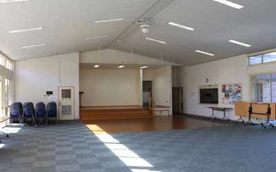 South Tweed Community Hall inside