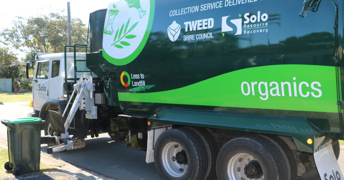 Solo organics truck