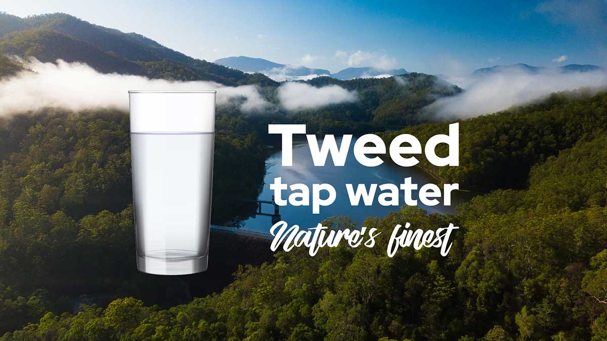 Tweed tap water - natures finest