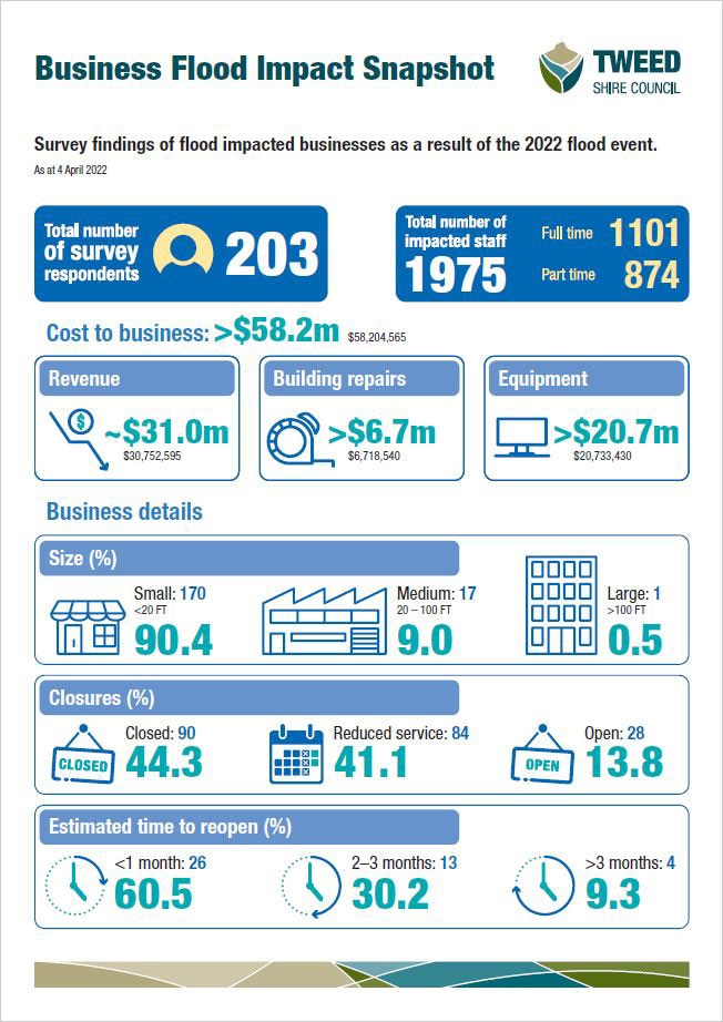 Business Flood Impact Assessment flyer