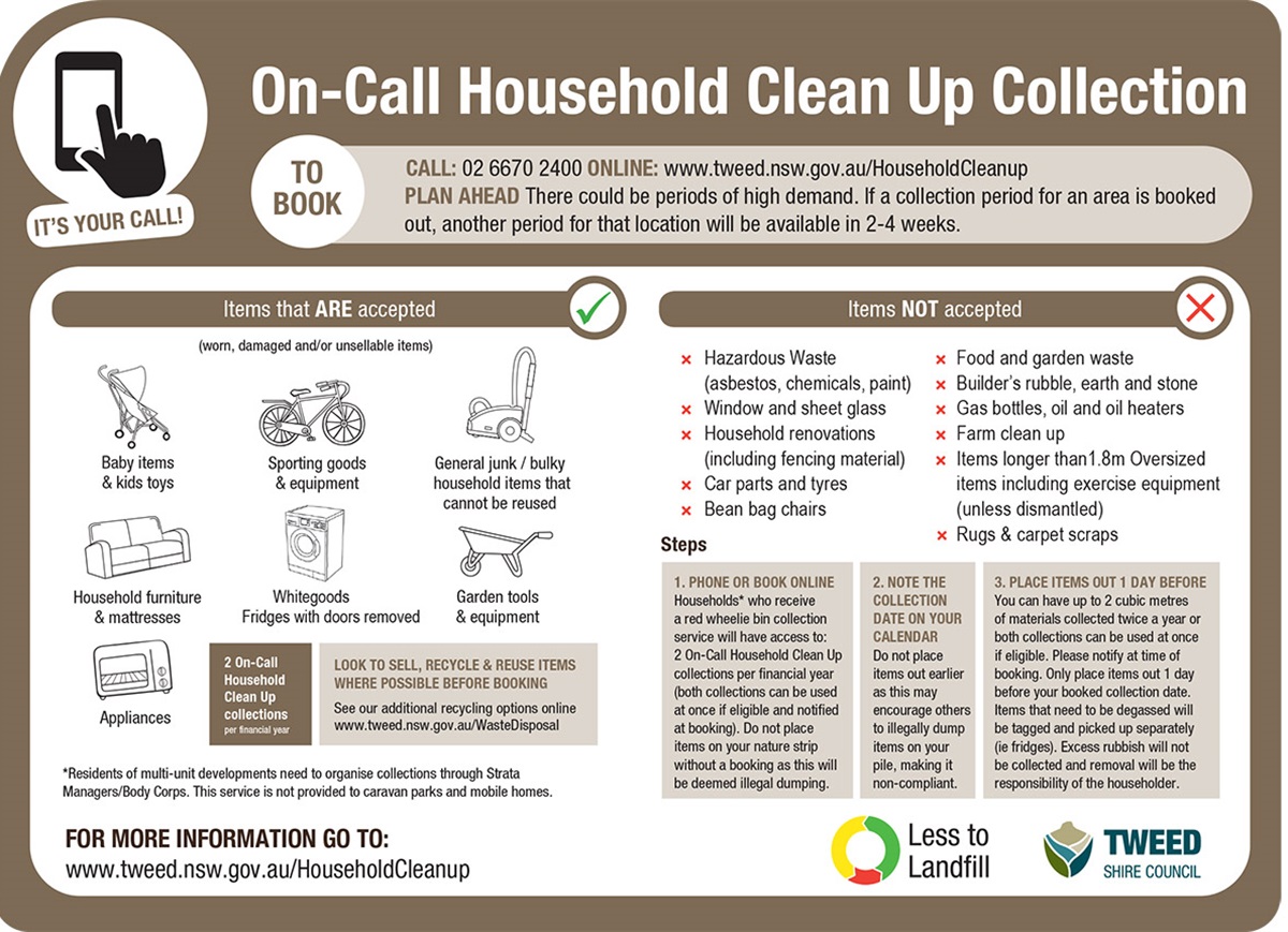 Household clean up factsheet